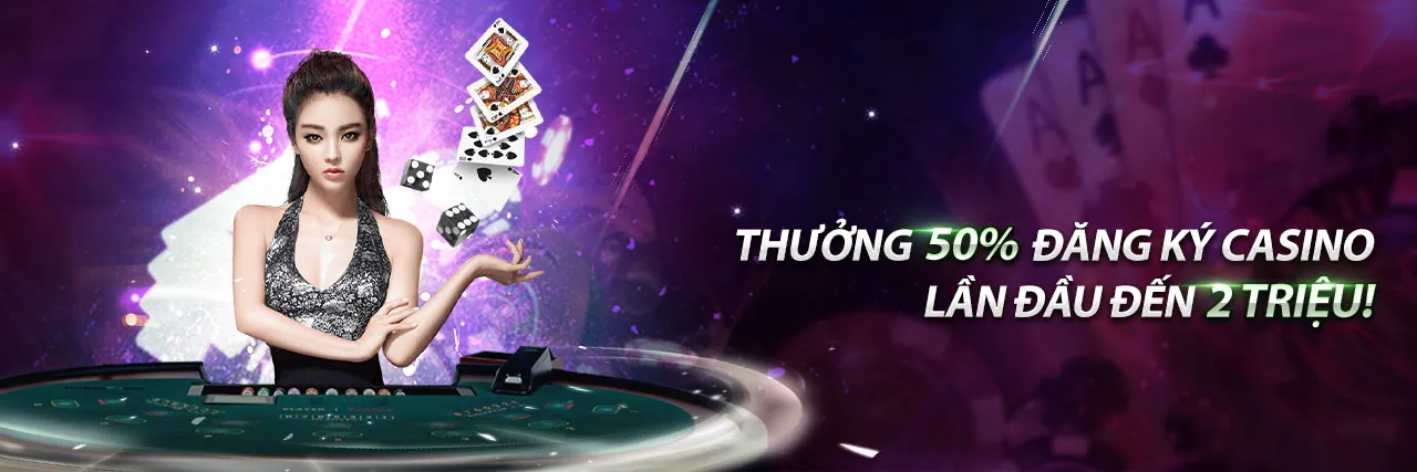 Hình nền sòng bạc 789 Asia với ánh sáng rực rỡ